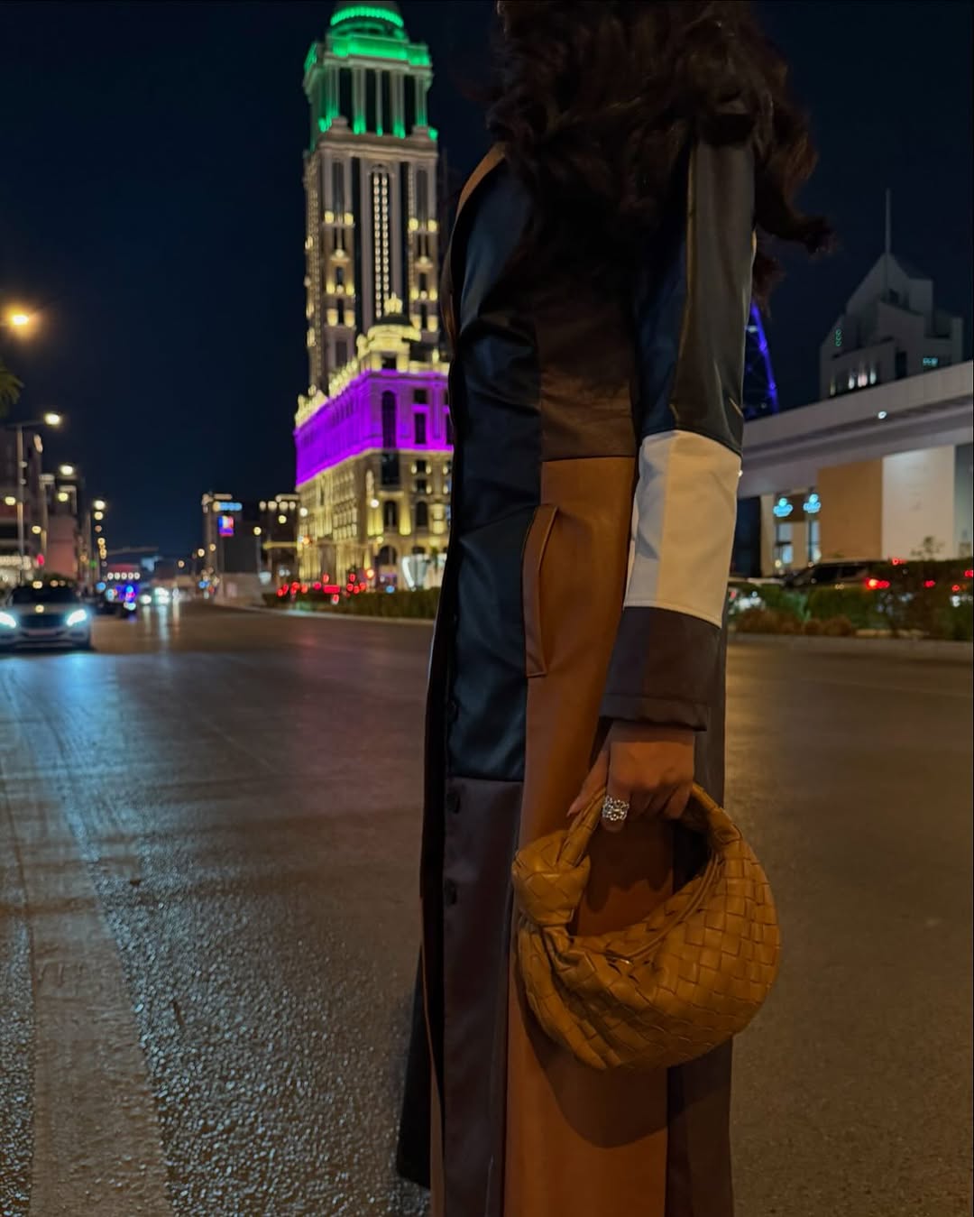 Cobo V neck Leather COAT™